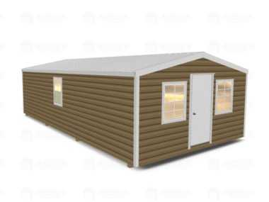 Keen's Buildings, 16x30 Shed w/ Gable Side Door, KBS-1630007GSD-1D4W