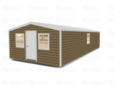 Keen's Buildings, 16x36 Shed w/ Gable Side Door, KBS-1636007GSD-1D4W