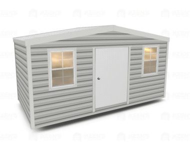 Keen's Buildings, 16x8 Shed w/ Gable Side Door, KBS-160807GSD-1D2W