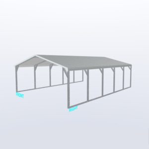 18x25x6 Carport