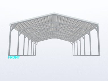 Keen's Buildings, 18x30x6 Carport, KBS-183006CP-REG