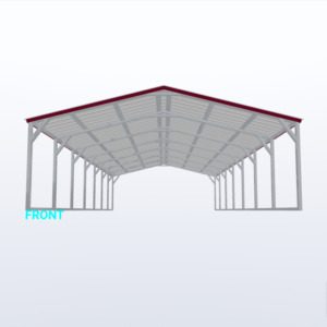 18x35x6 Vertical Roof Carport
