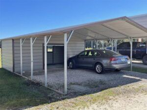 20X31X7 Metal Utility Carport