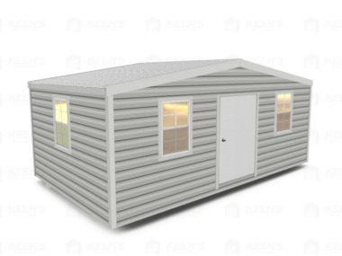 Keen's Buildings, 20x12 Shed w/ Gable Side Door, KBS-201207GSD-1D4W