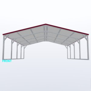 20x20x6 Vertical Roof Carport