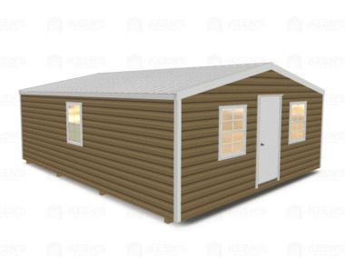 Keen's Buildings, 20x30 Shed w/ Gable Side Door, KBS-203007GSD-1D4W