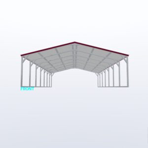 20x35x6 Vertical Roof Carport
