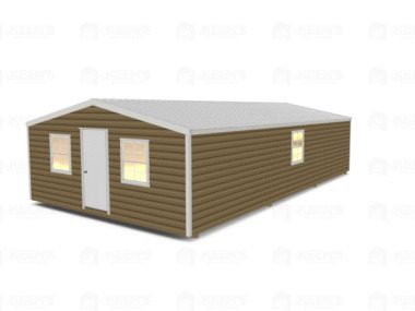 Keen's Buildings, 20x36 Shed w/ Gable Side Door, KBS-203607GSD-1D4W