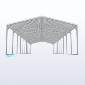 20x50x8 Carport