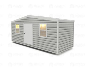 Keen's Buildings, 20x8 Shed w/ Gable Side Door, KBS-200807GSD-1D2W