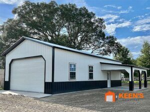 24X50X14 Metal Barn/Building with Porch