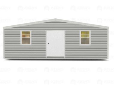 Keen's Buildings, 24x12 Shed w/ Gable Side Door, KBS-241207GSD-1D4W