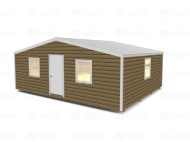 Keen's Buildings, 24x20 Shed w/ Gable Side Door, KBS-242007GSD-1D4W
