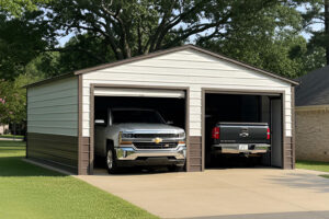UrbanClassic 24x25 Garage - Compact 2-Truck Garage