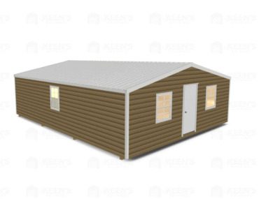 Keen's Buildings, 24x30 Shed w/ Gable Side Door, KBS-243007GSD-1D4W