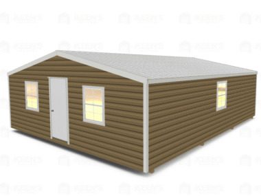 Keen's Buildings, 24x30 Shed w/ Gable Side Door, KBS-243007GSD-1D4W