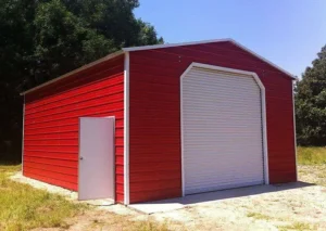 24x30x10 Metal Garage