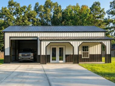 Keen's Buildings, 24x40 Multi-Use Garage/Certified Barndominium, KBG-1G243814-1D1W