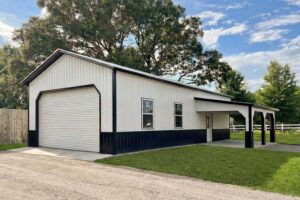 24X50 Habitable Barndominium w/ porch