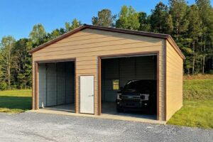 30x25x10 Metal Garage