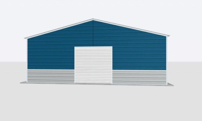Keen'S Buildings, 30X30X10 Metal Garage / Workshop Installed, Kbg-1G303010-1D1W