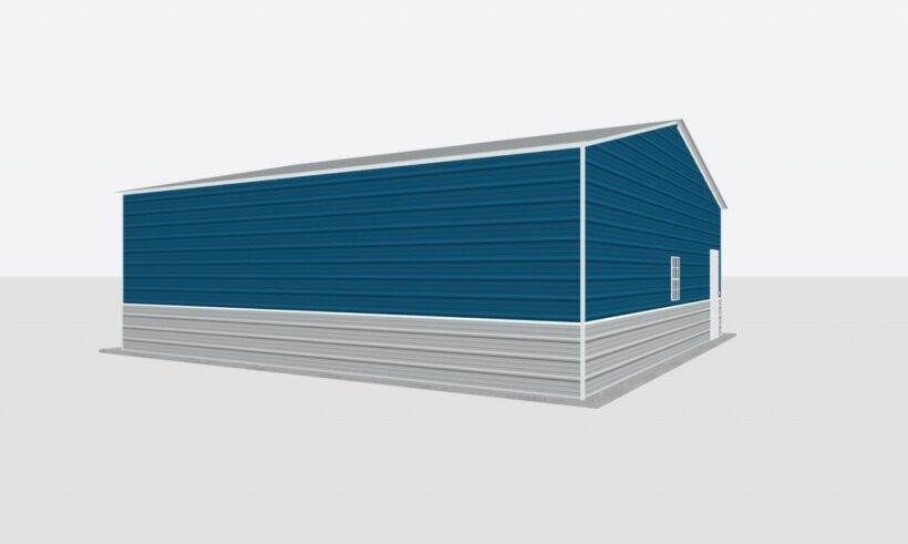Keen'S Buildings, 30X30X10 Metal Garage / Workshop Installed, Kbg-1G303010-1D1W