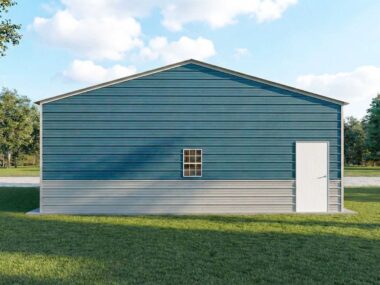 Keen's Buildings, 30x30x10 Metal Garage / Workshop Installed, KBG-1G303010-1D1W