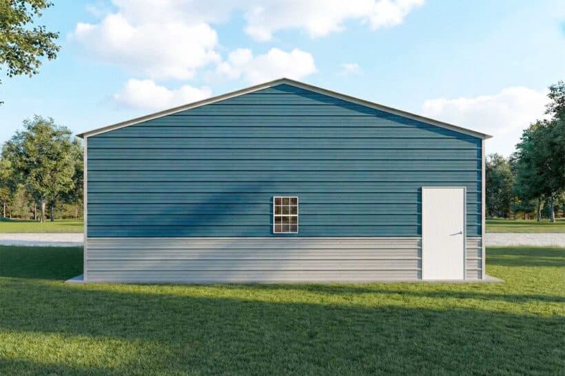 Keen'S Buildings, 30X30X10 Metal Garage / Workshop Installed, Kbg-1G303010-1D1W