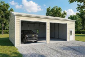 30x36x12 Metal Garage