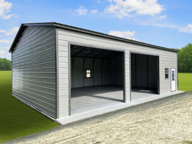 Keen's Buildings, TitanPro 30x40 Metal Garage/Workshop, KBG-2G304012-1D3W