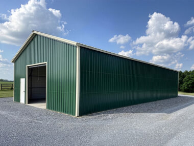 Keen's Buildings, 30X50X12 All-Vertical Metal Barn/Building, KBB-305012-VER