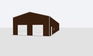 30x65x20 Metal Garage/Workshop Installed