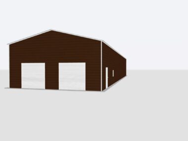 Keen's Buildings, 30x65x20 Metal Garage/Workshop Installed, KBG-1G306520-1D1W