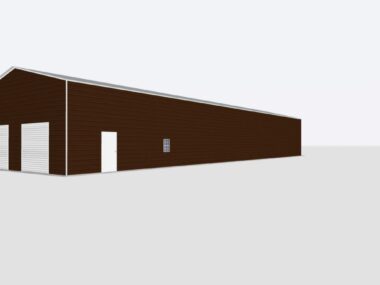 Keen's Buildings, 30x65x20 Metal Garage/Workshop Installed, KBG-1G306520-1D1W