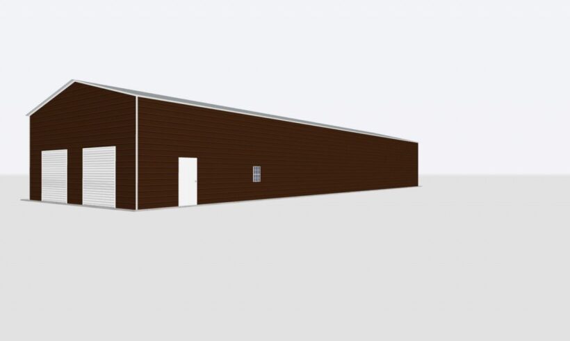 Keen'S Buildings, 30X65X20 Metal Garage/Workshop Installed, Kbg-1G306520-1D1W