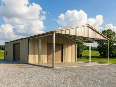 Keen's Buildings, 40x60x14 Metal Barn/Workshop Installed, KBG-2G406014-1D3WF