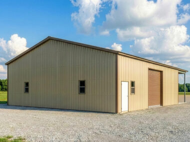 Keen's Buildings, 40x60x14 Metal Barn/Workshop Installed, KBG-2G406014-1D3WF