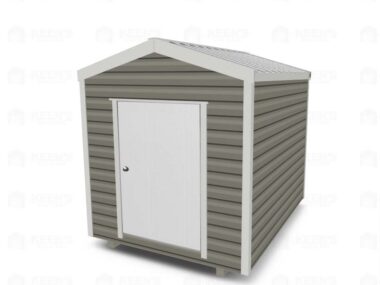 Keen's Buildings, 8x10 Shed w/ Gable Side Door, KBS-081007GSD-1D0W