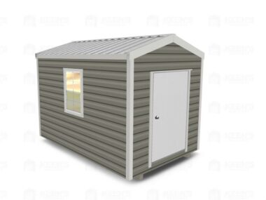 Keen's Buildings, 8x12 Shed w/ Gable Side Door, KBS-081207GSD-1D2W