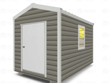 Keen's Buildings, 8x12 Shed w/ Gable Side Door, KBS-081207GSD-1D2W