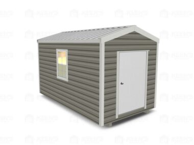 Keen's Buildings, 8x14 Shed w/ Gable Side Door, KBS-081407GSD-1D2W