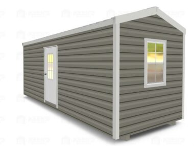 Keen's Buildings, 8x20 Shed w/ Eve Side Door, KBS-EG082007-1D4W