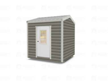 Keen's Buildings, 8x8 Shed w/ Eve Side Door, KBS-EG081007-1D0W-1