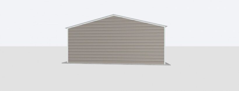 Keen'S Buildings, Urbantitan 24X25 Metal Garage &Amp; Storage (1-Truck Garage), Kbg-1G24269-1D1W