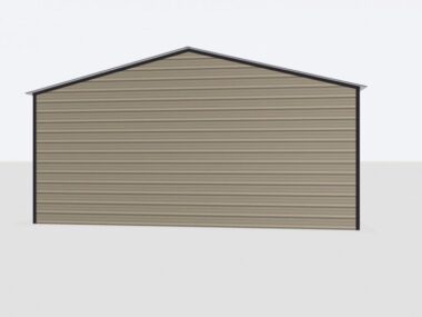 Keen's Buildings, 24x30x10 Metal Garage/ Workshop Installed, KBG-1G243010-1D6W