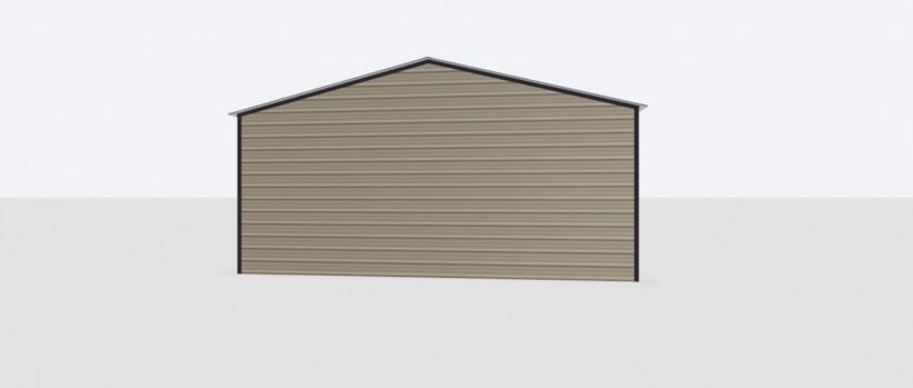 Keen'S Buildings, 24X30X10 Metal Garage/ Workshop Installed, Kbg-1G243010-1D6W