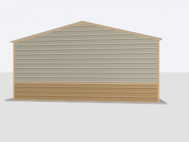 Keen's Buildings, 24x35x10 Metal Garage, KBG-1G243510-1D1W