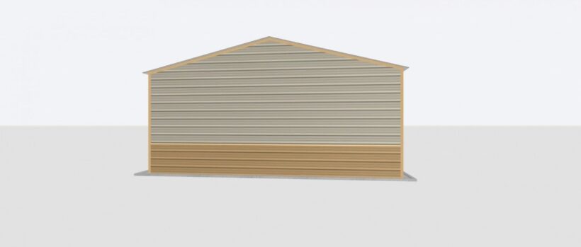 Keen'S Buildings, 24X35X10 Metal Garage, Kbg-1G243510-1D1W