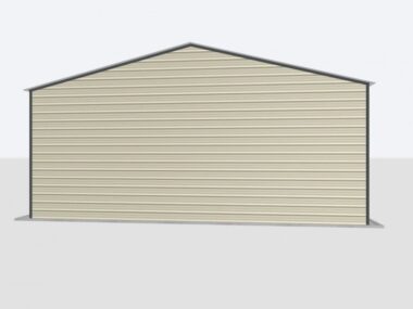 Keen's Buildings, 30X25X12 Metal Garage/ Workshop Installed, KBG-2G302512-1D4W