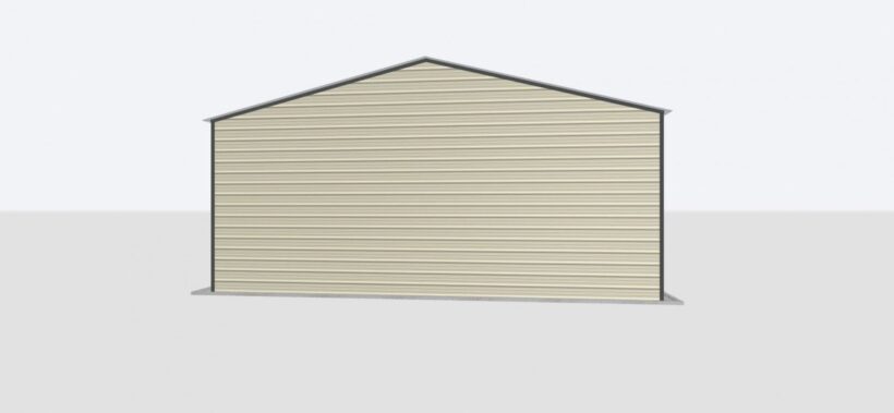 Keen'S Buildings, 30X25X12 Metal Garage/ Workshop Installed, Kbg-2G302512-1D4W